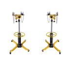 500kg 175cm Telescopic Heavy Duty High Lift Transmission Jack Solid Alloy Steel