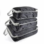 35cm Carry On Travel Luggage Organizer Compression Pouch Fashion Black Business