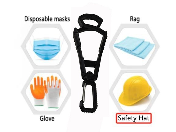 Factory Outlet Daily Use Safety Guard Colorful Durable Glove Grabber Plastic Glove Clips