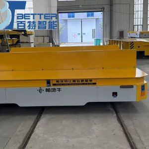 China 230ton Assembly Line Use Motorized Rail Transfer Cart wholesale