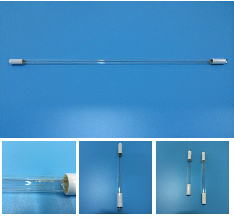 39 w single-ended quartz ultraviolet germicidal lamp in water treatment
