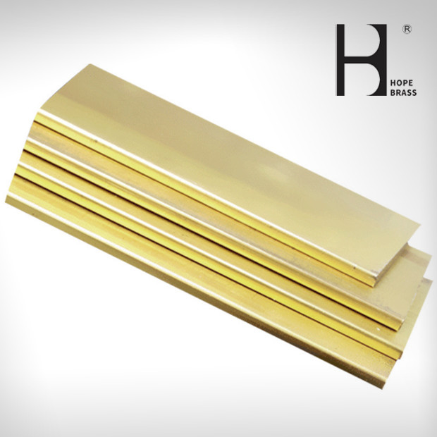 Solid 59% Copper Metal Flat Bar Rust Resistant For Construction