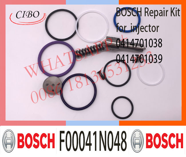 F00041N048 DIESEL SCANIA INJECTOR PARTS REPAIR KIT 0414701038 0414701039 0414701063 FOR SCANIA