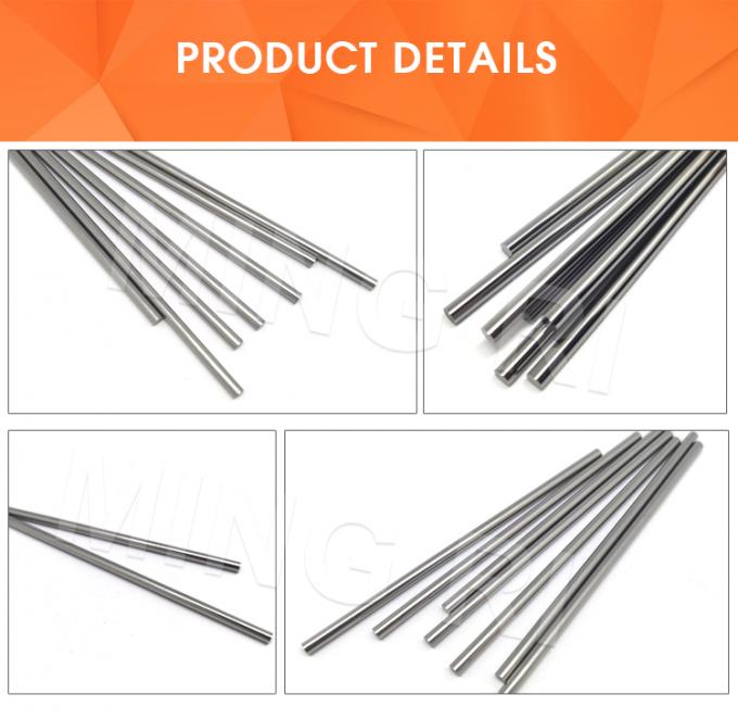 Metal tool parts tungsten carbide blank round bars solid carbide rods tungsten carbide rods 0