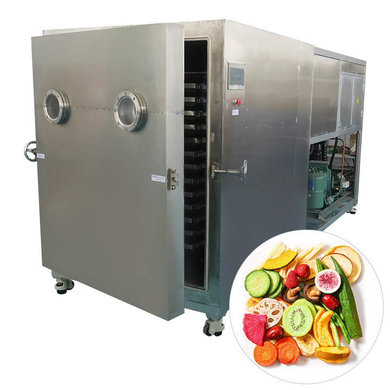 PLC Controlled Lyophilizer Freeze Dryer With 304 SUS Vacuum Chamber