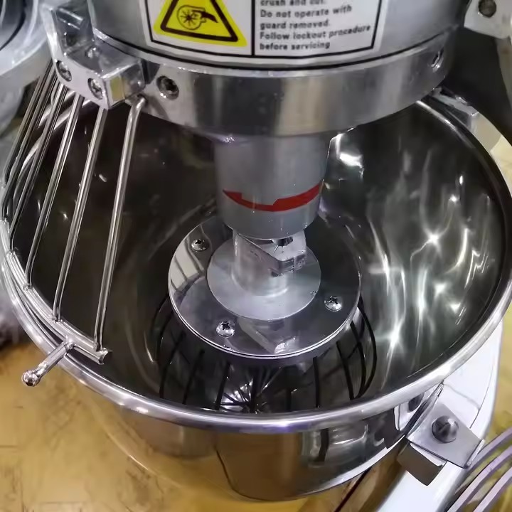 Kitchen 5KG Dough Kneading Machine Stainless Steel Mixing Bowl Stand Electric Food Mixer For Bakery