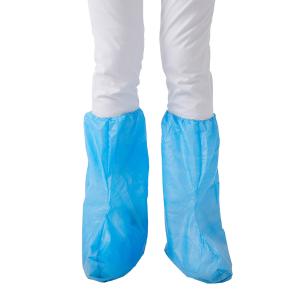 China Isolation Medical Disposable Boot Cover Hospital PP PE Waterproof wholesale