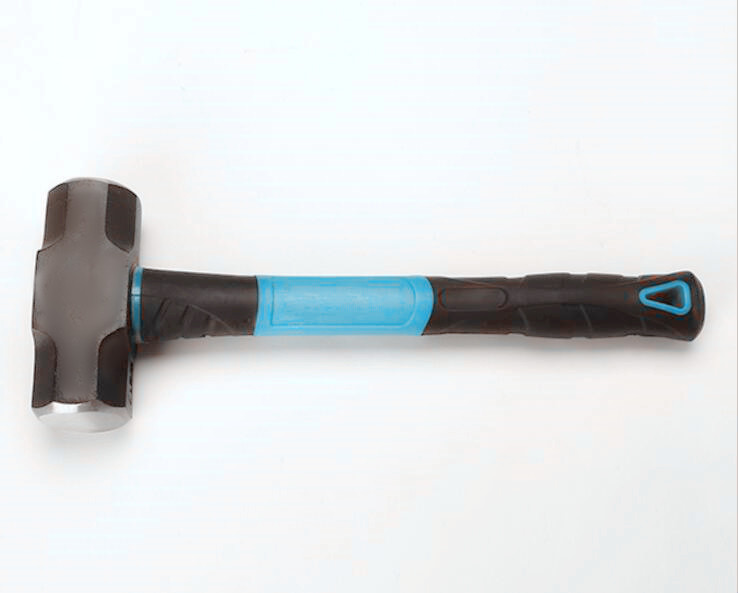 4LB Sledge Hammer(XL-0128) with painted surface,double color rubber handle and good price