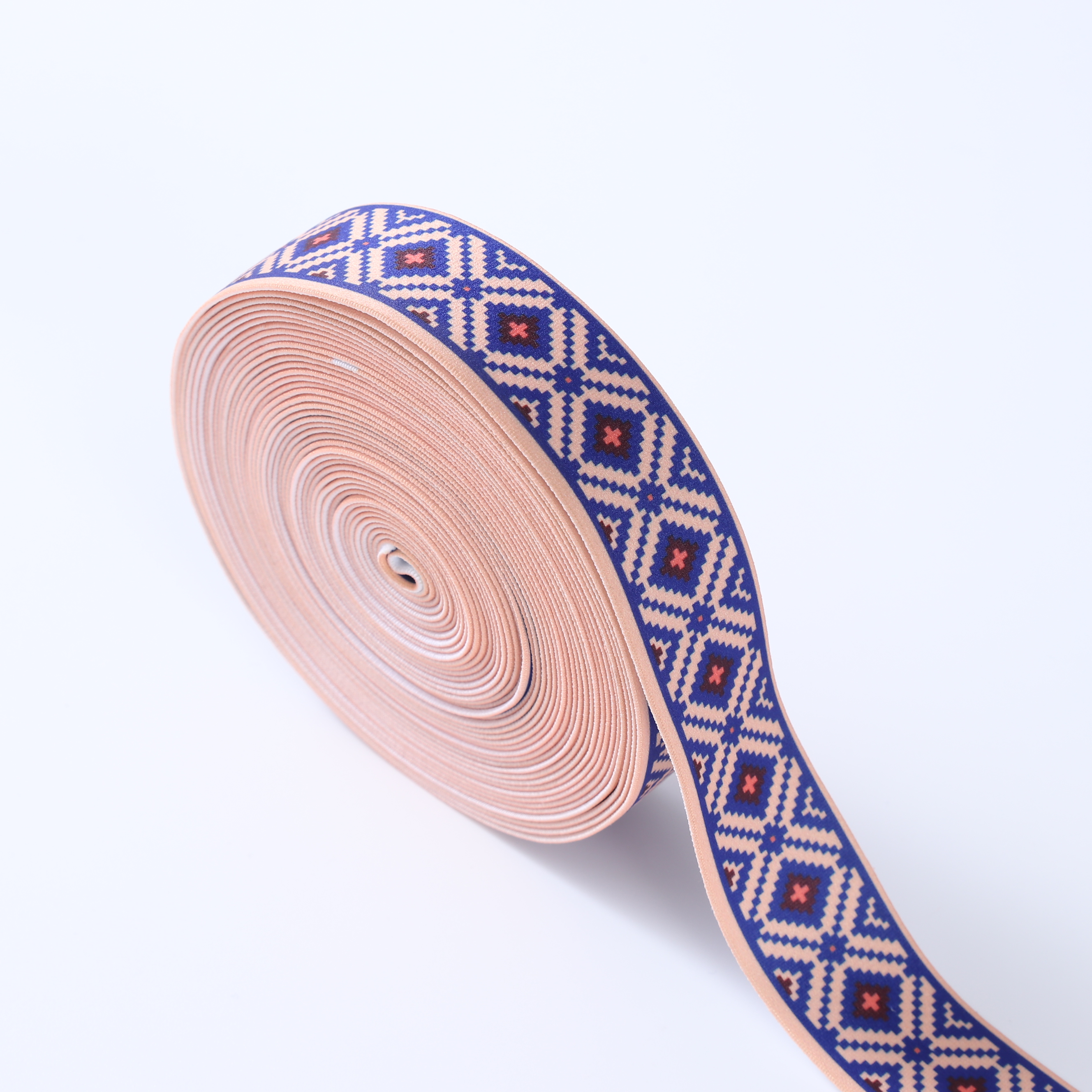 Factory custom logo printing elastic band webbing tape print logo for waist band man underwear boxer