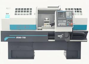 China Flat Bed CNC Turning Lathe Machine Universal CKA6150i Single Spindle wholesale