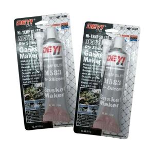China 6g/Cm3 High Temperature Resistance Grey RTV Gasket Maker Silicone For Gap Filling wholesale
