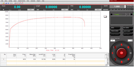 Metal Material Cyclic Holding Test Computer Control Universal Tensile Testing Machine
