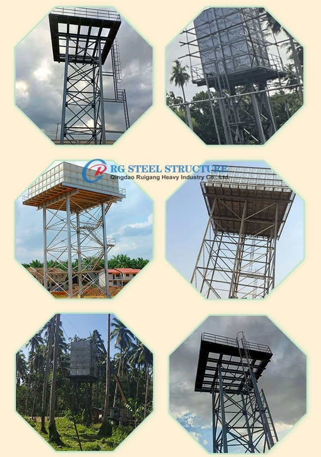 ASTM Hot Dipped Galvanized Water Tank For Potable Water Water Tank Holder