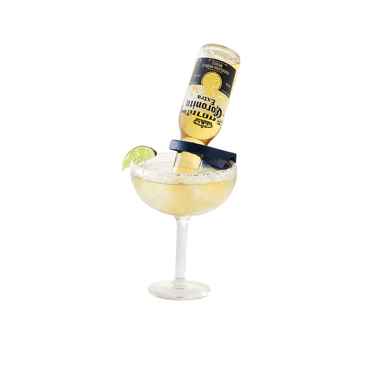 PP CoronaRita Bottle Holders Beer Cocktail Snap Drink Clips Shatterproof