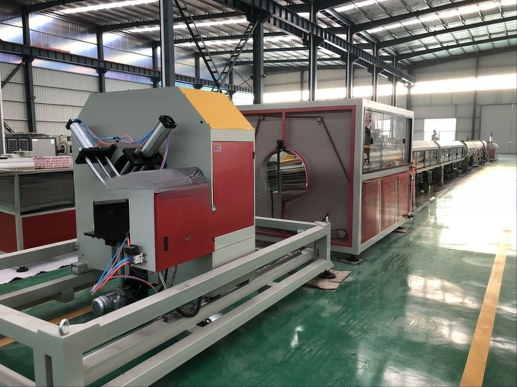 High Speed HDPE / PVC / PPR Water Supply Pipe Extrusion Line / HDPE Pipe Machine