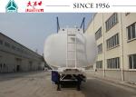 40000 Liters 3 Axles Fuel Tanker Trailer Carbon Steel Body For Wet Cargo