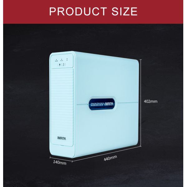 Domesitc RO Reverse Osmosis Water Purifier System 1.57L/Min Under Sink