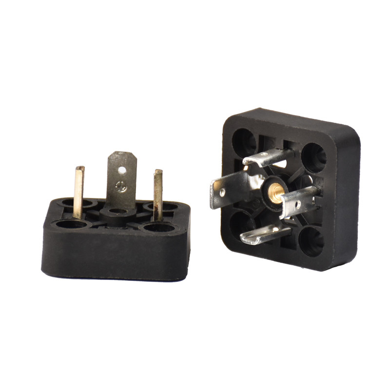 3+PE IP65 Electric Power Connector DIN43650A Rectangular Connector
