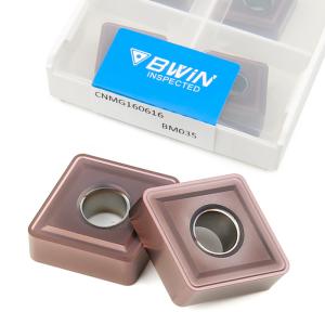 China Cnmg160616 Turning Carbide Inserts Cnmg 1204 08 Inserts Good Toughness wholesale