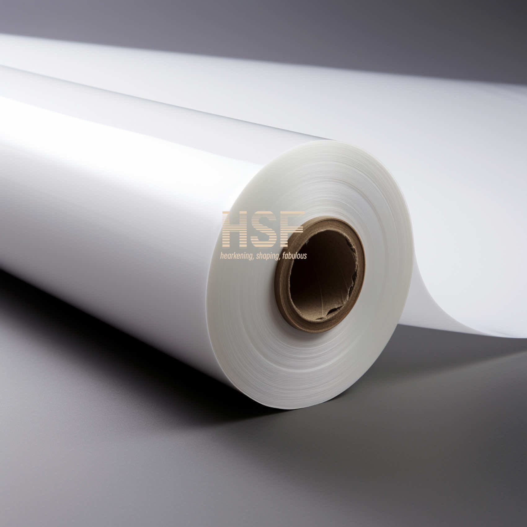 40 Micron Opaque White Oriented Polyethylene Film For Packaging And Labeling