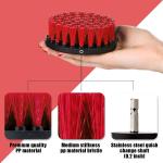 Electric Bathtub Bathroom Scrubber Drill Attachment Brush Polypropylene OEM