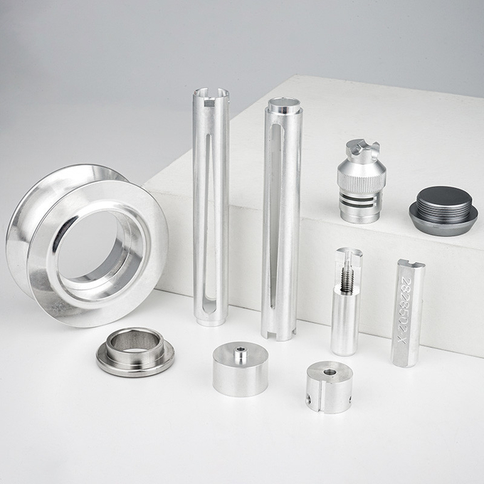 Aluminum CNC Machined Parts With Drilling Broaching Processing