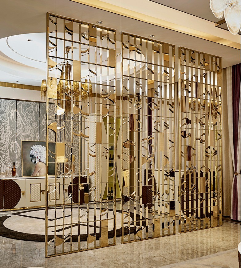 Hairline Bronze Metal Screens For Facade/Wall Cladding/ Curtain Wall/Ceiling