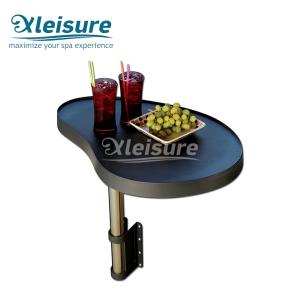 China Convenient Hot Tub Drink Caddy Polymer Spa Side Table Easy Installation wholesale