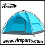 5-6 person ployester waterproof inflatable portable air camping tent