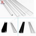 Powder Coated Aluminium Finger Pull Handles AA6063 Material 3mm Thickness