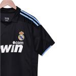 Real Madrid 2009-2010 Away Retro Football Club Jerseys Classic Printing