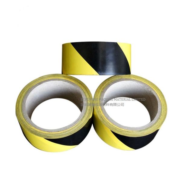 Engineering Grade 3mm-1200mm Heavy Duty Floor Marking Tape , Yellow Tape For