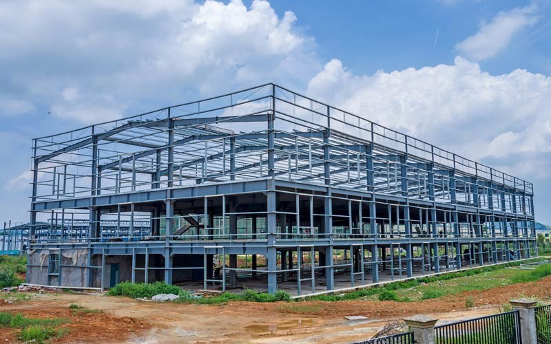 Earthquake Resistant Q355 Industrial Steel Building Metal Warehouse Building Construction