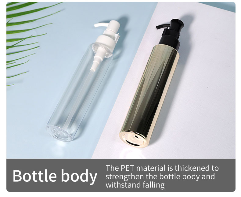 15ml 30ml 50ml Plastic Cosmetic Bottles Round With Dropper Sealing Type