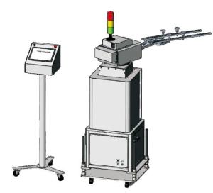 China Industrial Painting Robot Arm , Automatic Robotic Arm 900 * 580 * 1600mm wholesale