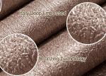 Waterproof Brown Embossed Wall Coverings , PVC Modern Living Room Wallpaper