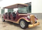 8 Person Classic Golf Cart Electric Powered Golf Club Cart With Aluminum Chassis