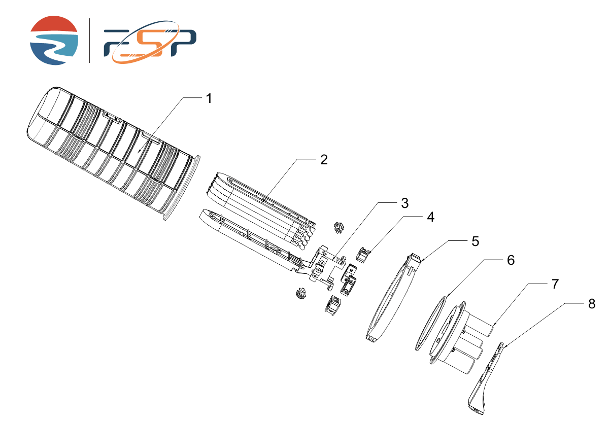 Fiber Fusion Splicer 96 Cores Black Cable Joint Closure for Network FTTH Applications