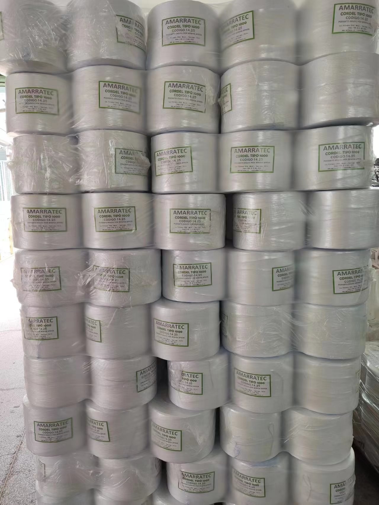 UV Stability Split Film White 5kg Spool Tomato Plant Twine for Plant Tying and Training Applications