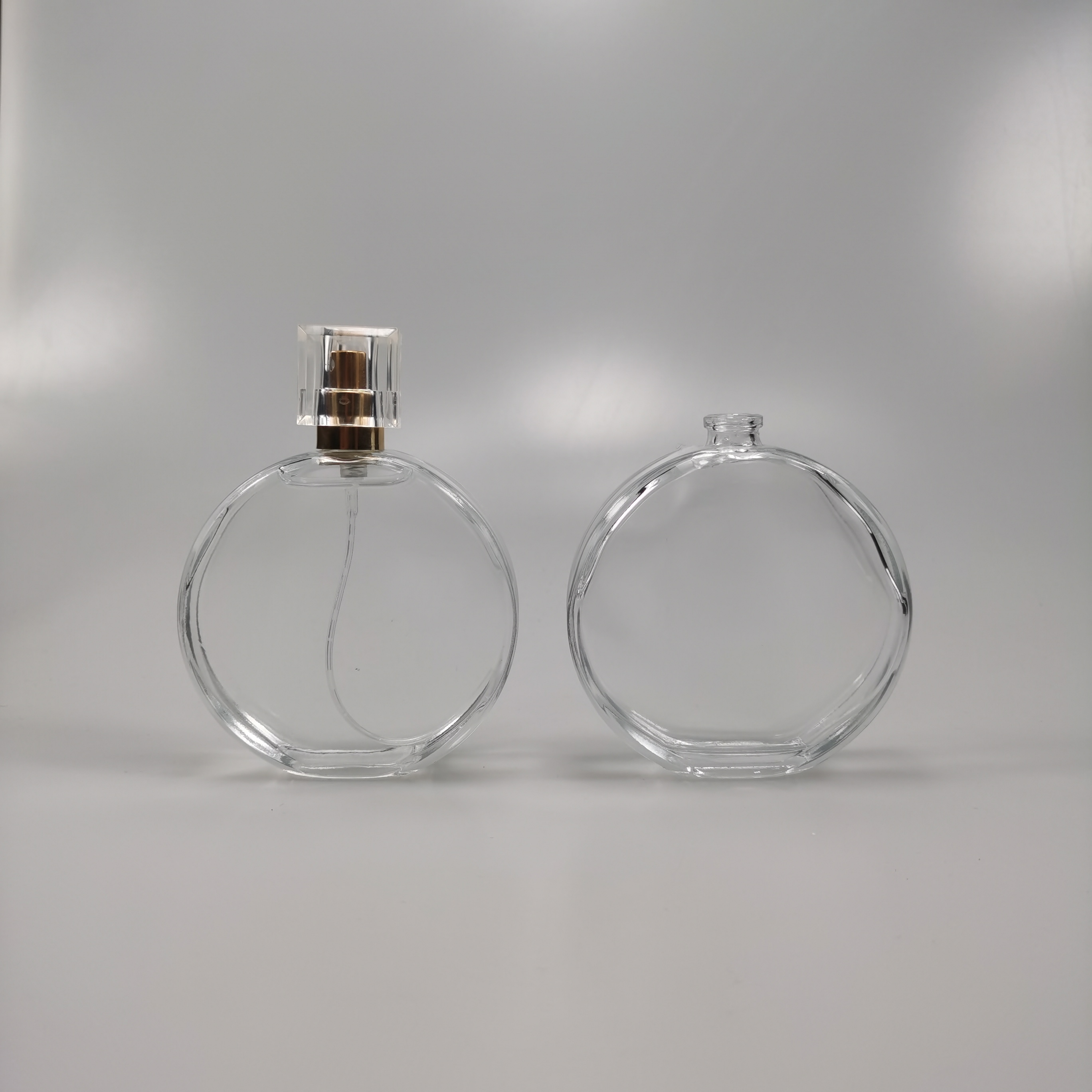 25ml 30ml 50ml 100ml Glass Perfume Bottle with Spray Atomizer Exquisite Craftsmanship