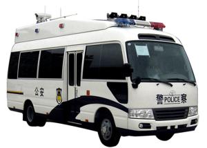 China Broad coverage 2.69L 3G 4G 5G command center bus wholesale