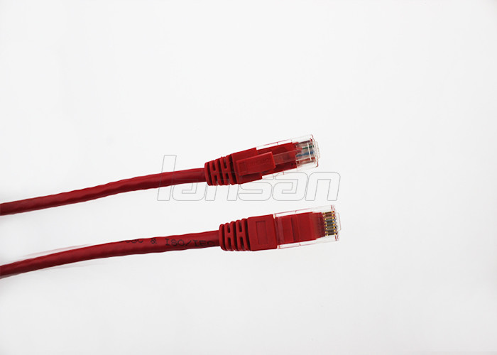 4 Pairs Cord Cat5e UTP Patch Cable 5Ft Pure Copper For Instrumentation