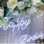 Indoor Acrylic Neon Letter Signs