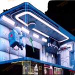 Outdoor Fixed Waterproof Naked Eye 3D LED Display High Refresh Advertising LED