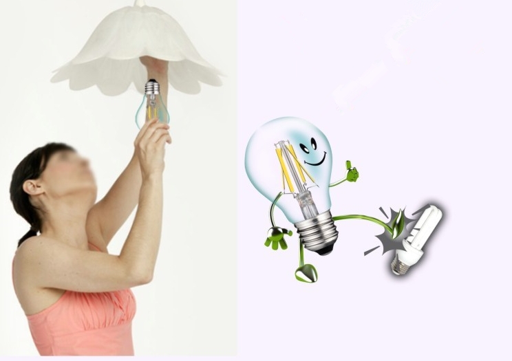 vintage led tubular light lamp T6/T20 E17 screw base filament led bulb dimmable