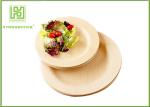Natural Color Disposable Bamboo Plates Baby Meal Set Taste - Free