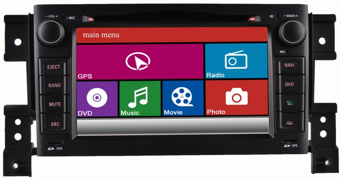 Ouchuangbo Suzuki Grand Vitara In Dash Touch Screen Car Multimedia radio bluetooth OCB-8164
