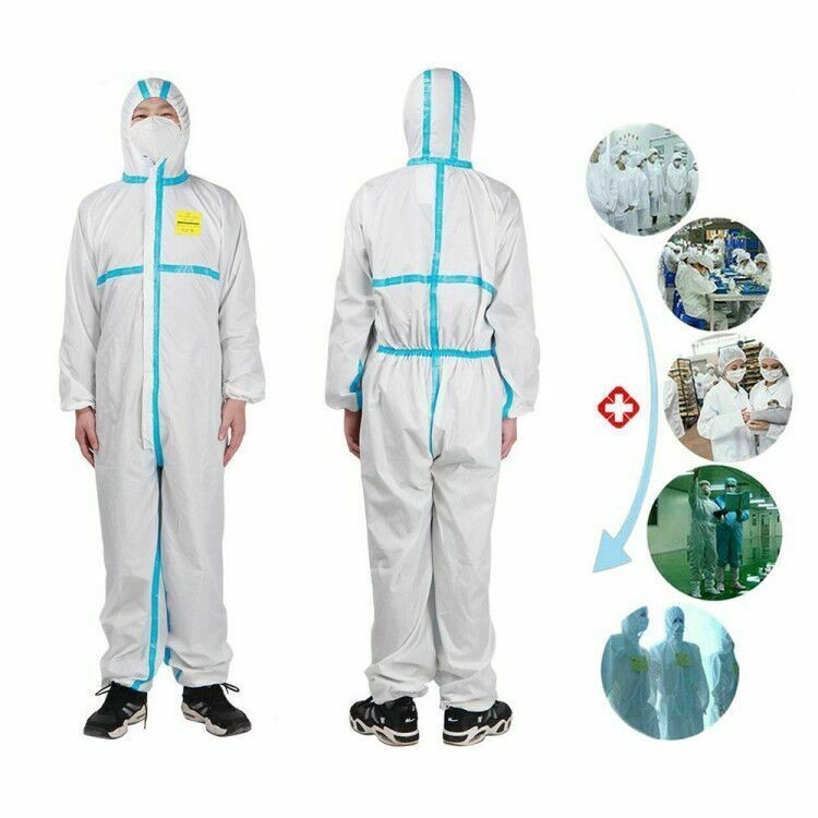 Non Woven Fabric Disposable Protective Clothing Breathable Waterproof