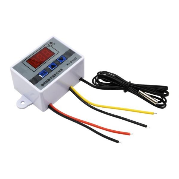 12V 24V 110V 220V W3002 AC 110-220V LED Temperature Controller Digital