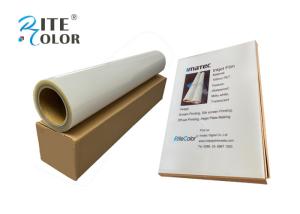 China T Shirt Milky Transparent Screen Printing Film For Pigment Dye Ink wholesale